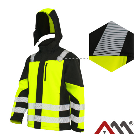 CLASSIC-VIS TT YELLOW KURTKA SOFTSHELL