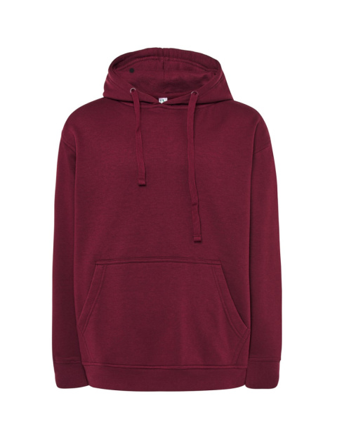 Bluza JHK 290 KANGAROO SWEATSHIRT Burgundy