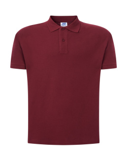 Polo JHK PORA 210 Burgundy