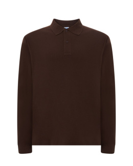 JHK PORA 210 LS POLO REGULAR MAN LS Chocolate