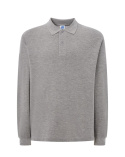 JHK PORA 210 LS POLO REGULAR MAN LS Grey Melange