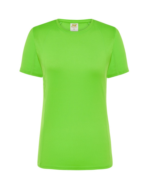 JHK T-SHIRT SPORT LADY Lime Fluor