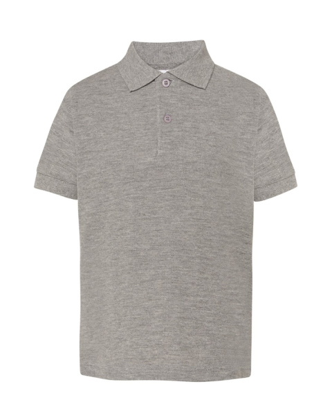 Polo JHK PKID 210 Grey Melange