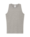 T-shirt JHK TSUA STRP URBAN STRAP Grey Melange