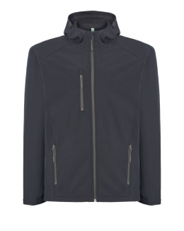 JHK SOFTSHELL HOOD JACKET Navy