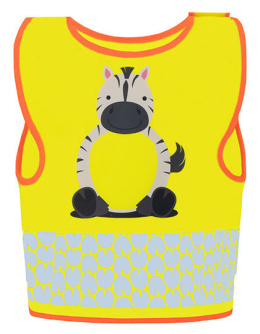 Children's Safety Vest Funtastic Wildlife CO² Neutral Zebra