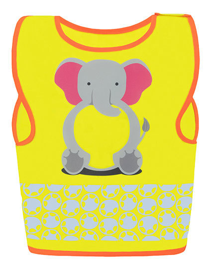 Children's Safety Vest Funtastic Wildlife CO² Neutral Słoń