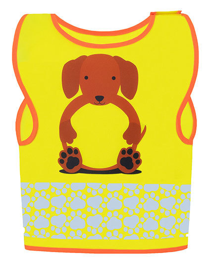 Children's Safety Vest Funtastic Wildlife CO² Neutral Pies