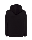 Bluza z kapturem JHK OCEAN HOODED CONTRAST Black/Ash Melange