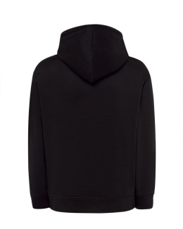 JHK OCEAN HOODED CONTRAST Black/Ash Melange