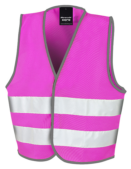 Junior Safety Vest Pink