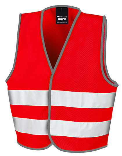 Junior Safety Vest Czerwona